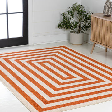 Bandol Modern Classic Mitre Stripe Area Rug